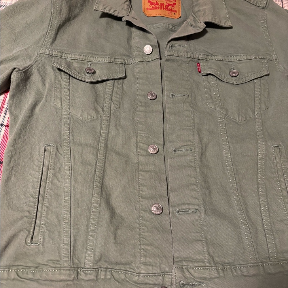 Levi's Women's Olive Jean Jacket